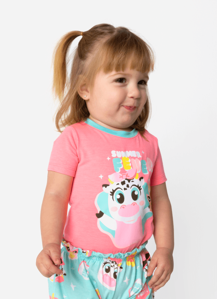 Pijama-Manga-Curta-Viscolycra-Bebe-Menina-Vaca-Summer