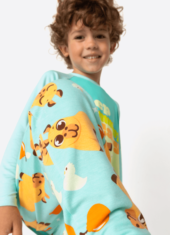 Pijama-Manga-Longa-Viscolycra-Menino-Capivara-Vibes