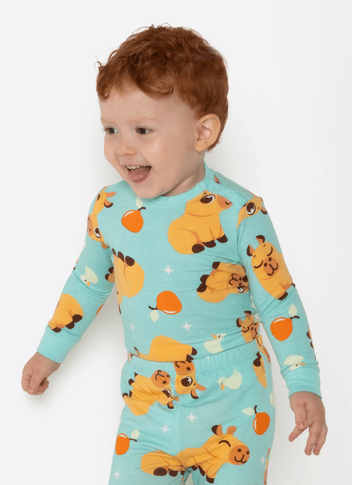 Pijama-Manga-Longa-Viscolycra-Bebe-Unissex-Capivara-Vibes