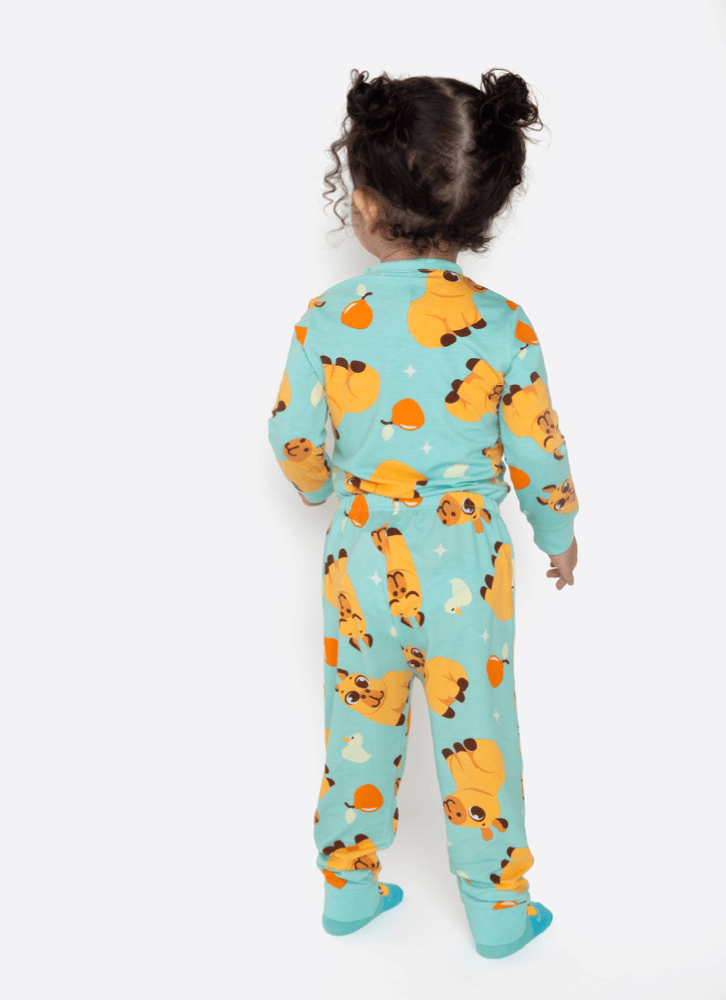 Pijama-Manga-Longa-Viscolycra-Bebe-Unissex-Capivara-Vibes