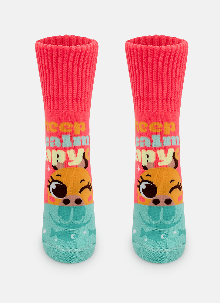 Meia-Botinha-Antiderrapante-Feminina-Capivara-Vibes