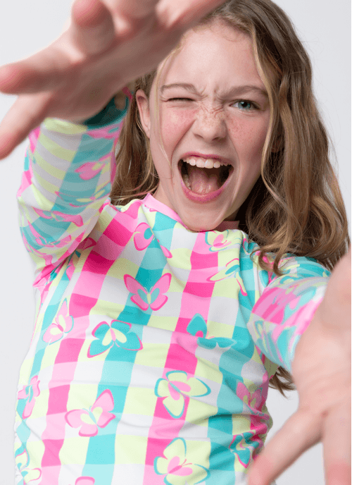 Conjunto Camiseta e Calcinha Menina Teen Gata Picnic