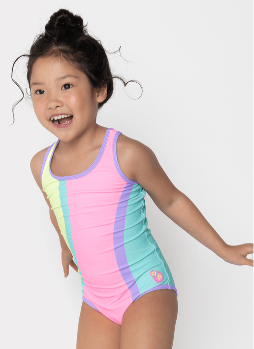 Maio Com Proteção Solar Menina Colorful