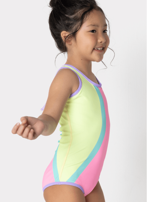 Maio Com Proteção Solar Menina Colorful