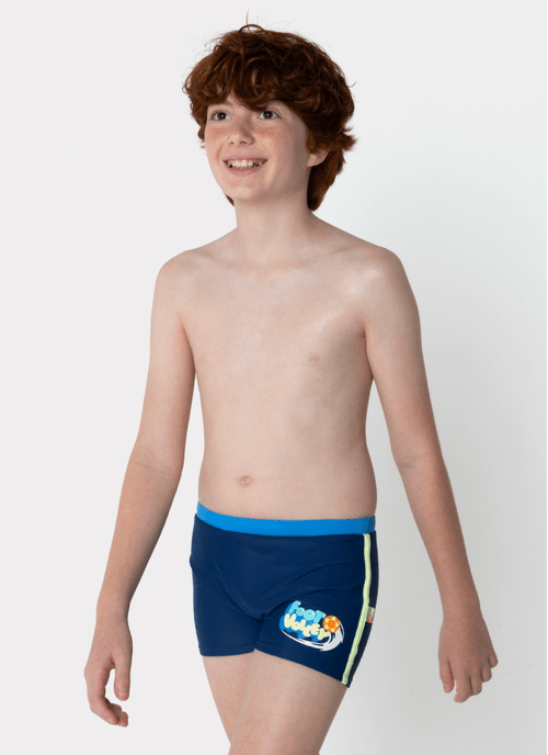 Sunga Boxer Menino Teen Tubarão Futevôlei