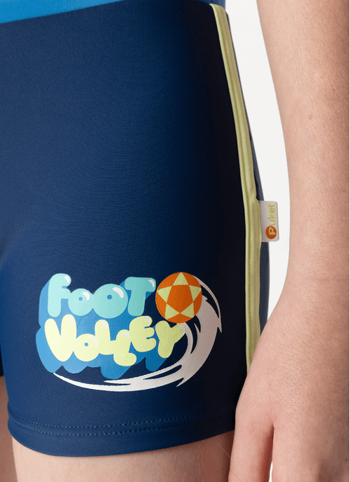 Sunga Boxer Menino Teen Tubarão Futevôlei