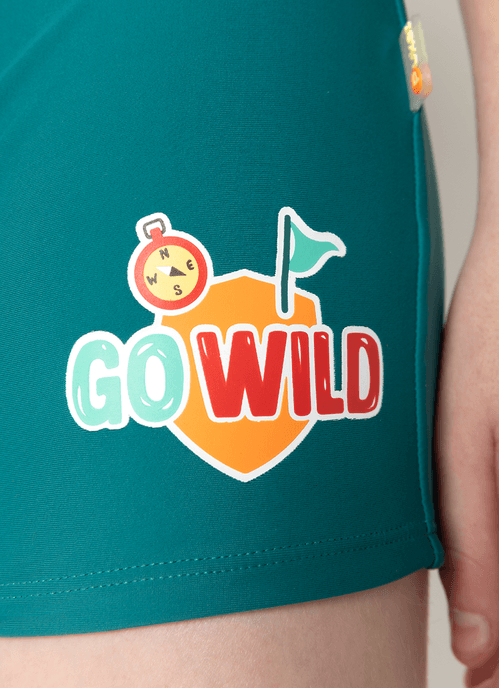 Sunga Boxer Menino Teen Tigre Camping