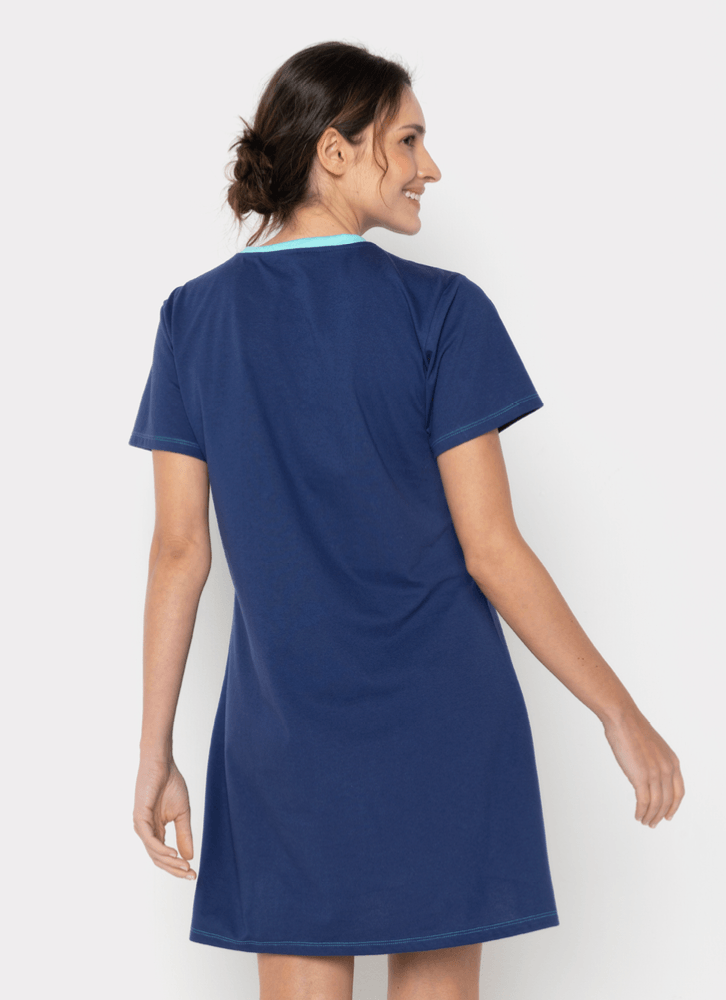 Camisola-Manga-Curta-Algodao-Feminina-Unicornio