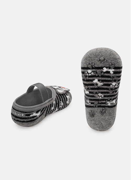 Meia Sapatilha Bebê Menino Antiderrapante Dog