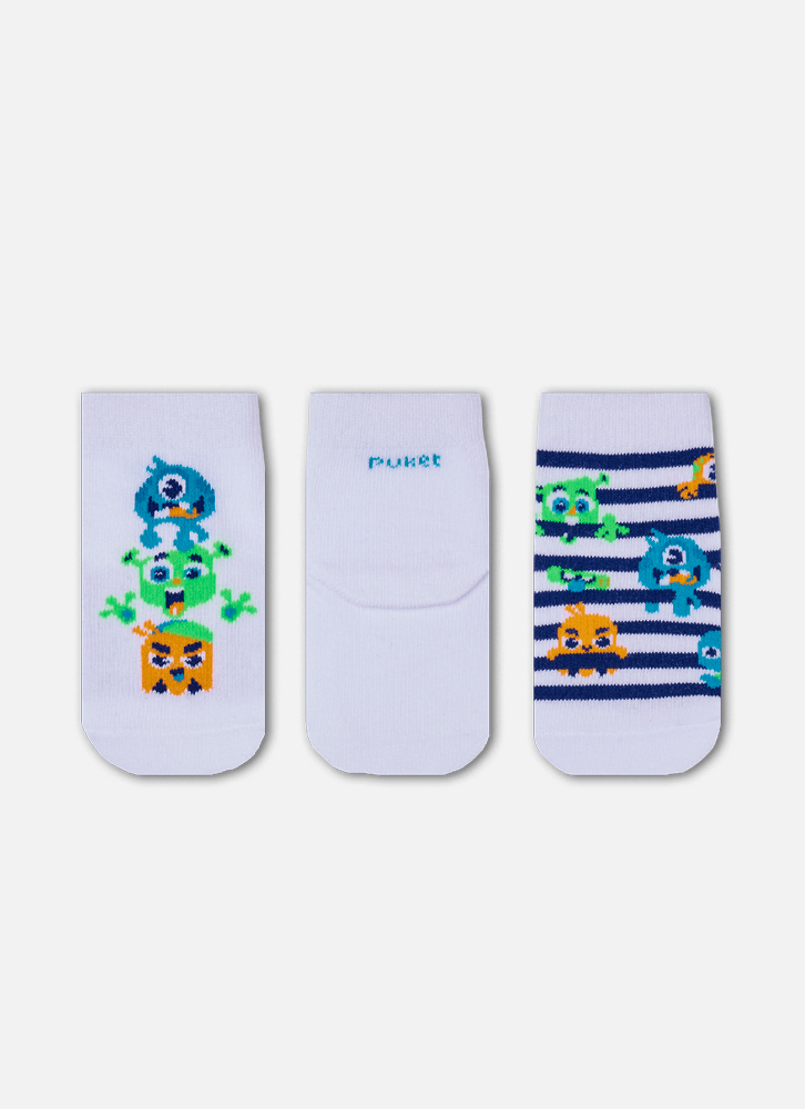 Kit-Com-3-Meias-Bebe-Menino-Club-Monstros