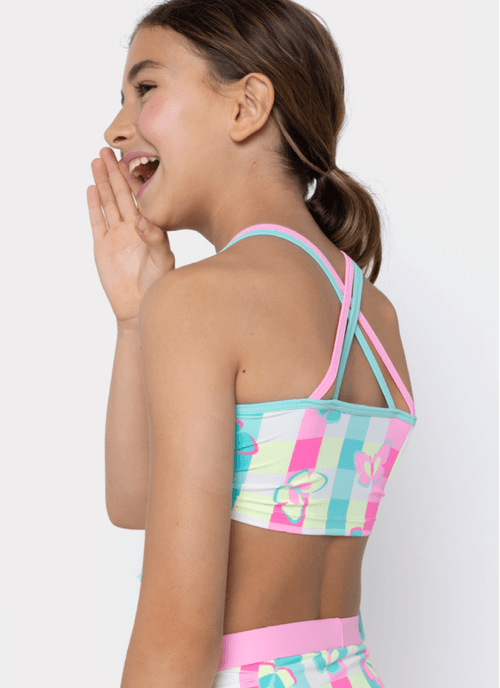 Biquini Menina Teen Gata Picnic