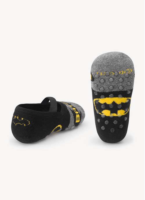 Meia Sapatilha Bebê Menino Antiderrapante Batman