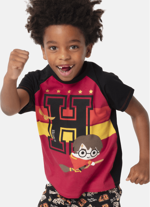 Pijama Manga Curta Menino Viscolycra Harry Potter