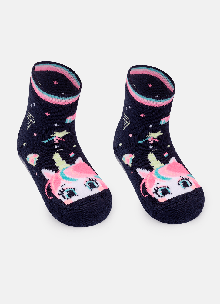 Meia-Botinha-Com-Sola-Emborrachada-Bebe-Menina-Unicornio-Shine