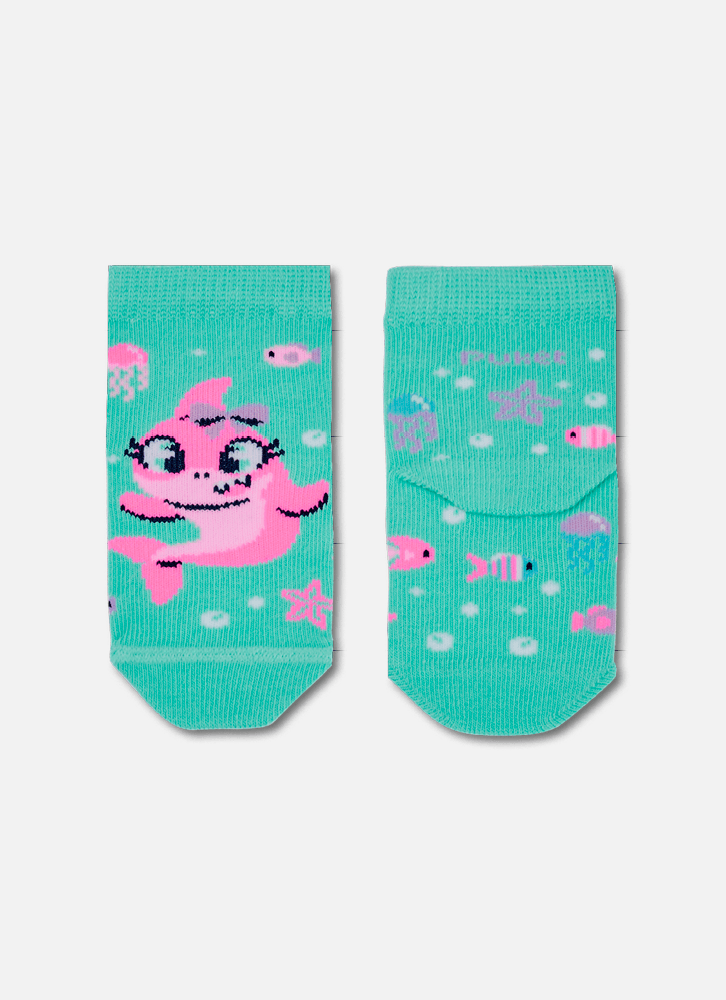 Meia-Soquete-Bebe-Menina-Tubarao