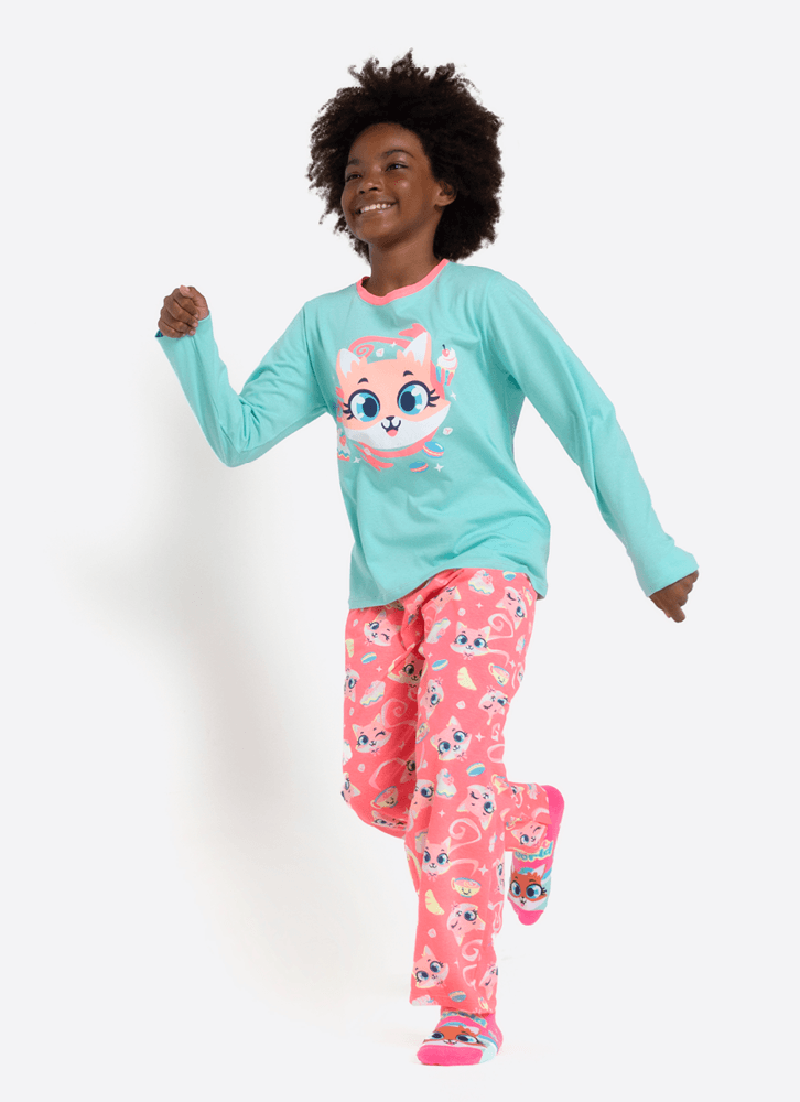 Pijama-Manga-Longa-Algodao-Menina-Teen-Raposa-Confeiteira