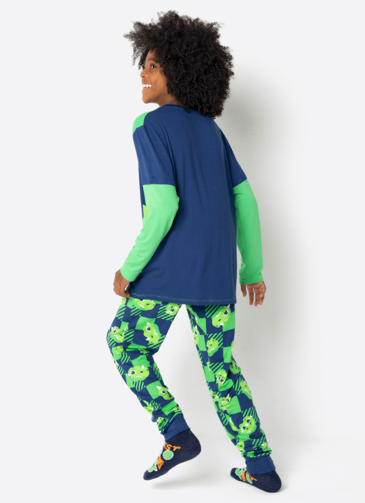 Pijama-Manga-Longa-Menino-Teen-Dragao-Camping