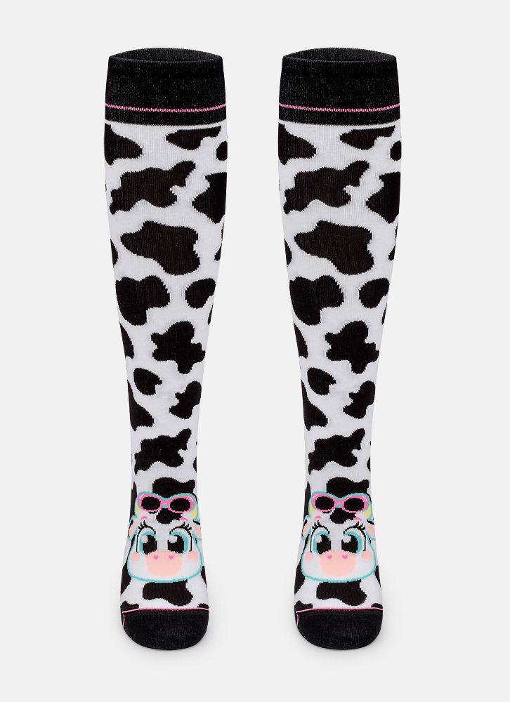 Meia-Cano-3-4-Feminina-Vaca