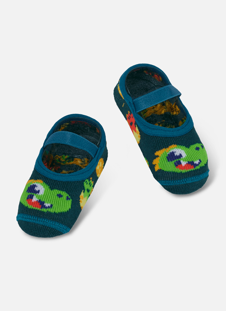 Meia-Sapatilha-Antiderrapante-Bebe-Menino-Dino