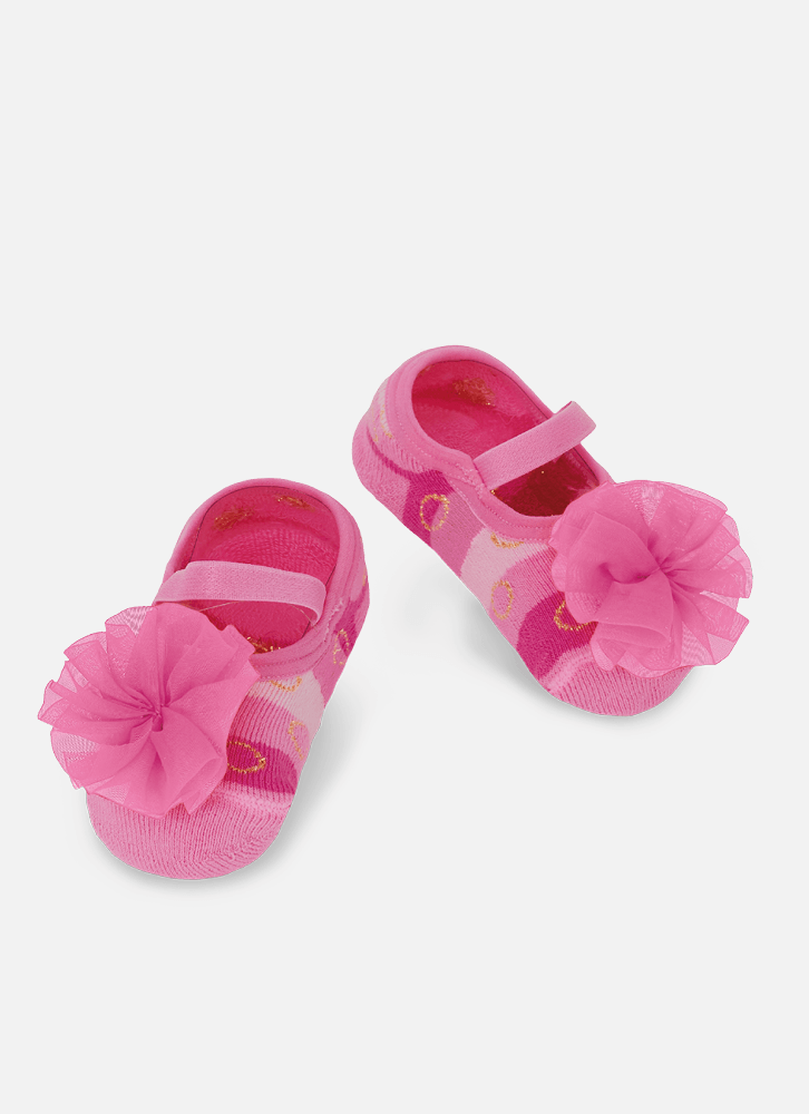 Meia-Sapatilha-Antiderrapante-Bebe-Menina-Com-Aplique-Flor