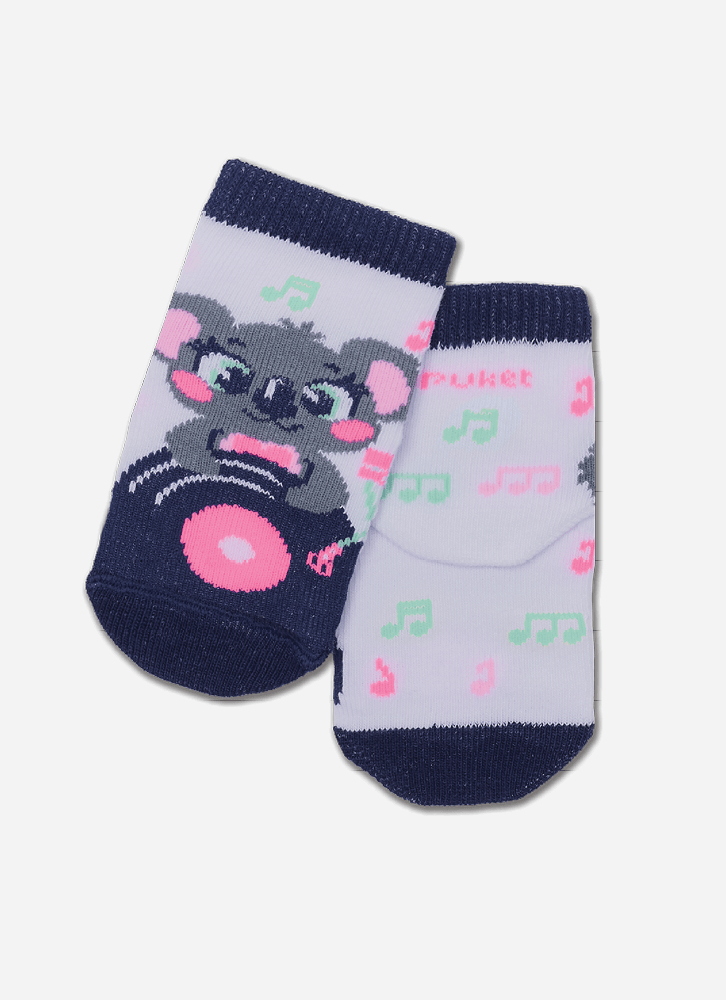 Meia-Soquete-Bebe-Rn-Menina-Coala-Music