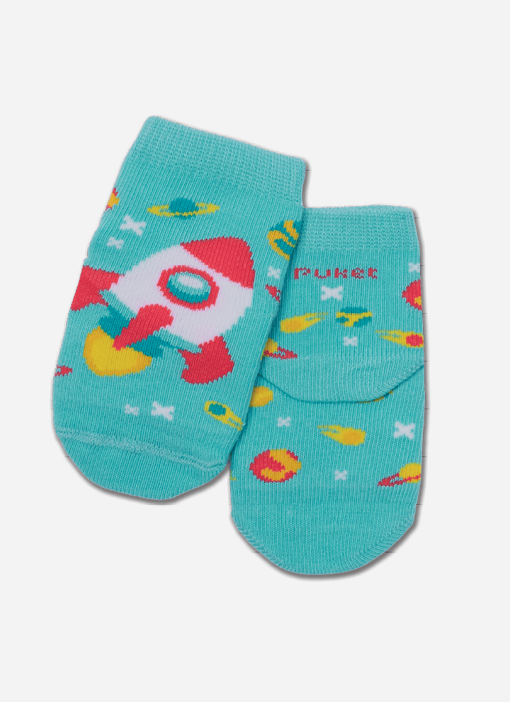 Meia-Soquete-Bebe-Rn-Menino-Foguete