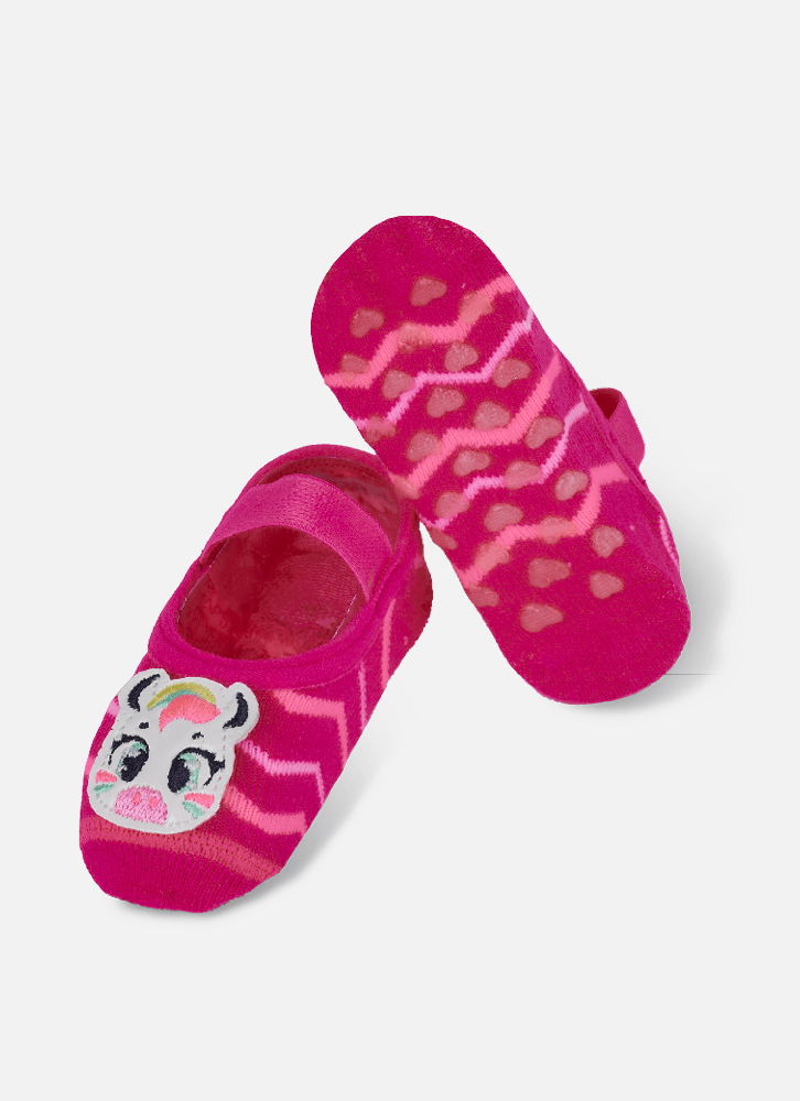 Meia-Sapatilha-Antiderrapante-Bebe-Menina-Zebra