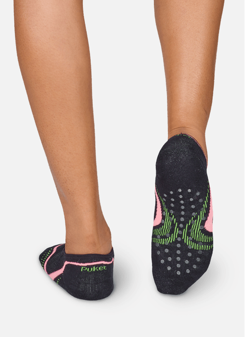 Meia Sapatilha Antiderrapante Feminina Pilates