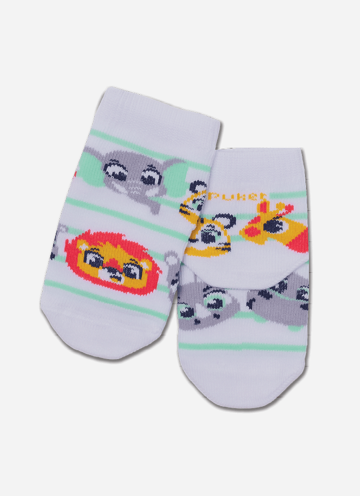 Meia-Soquete-Bebe-Rn-Menino-Zoo