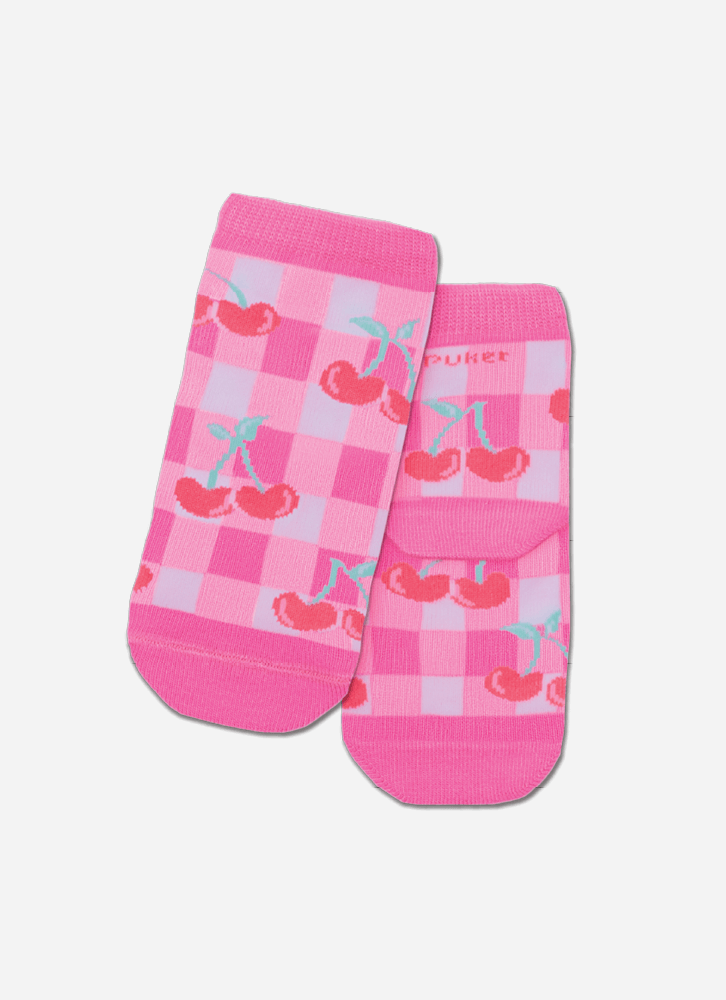 Meia-Soquete-Bebe-Rn-Menina-Cerejas