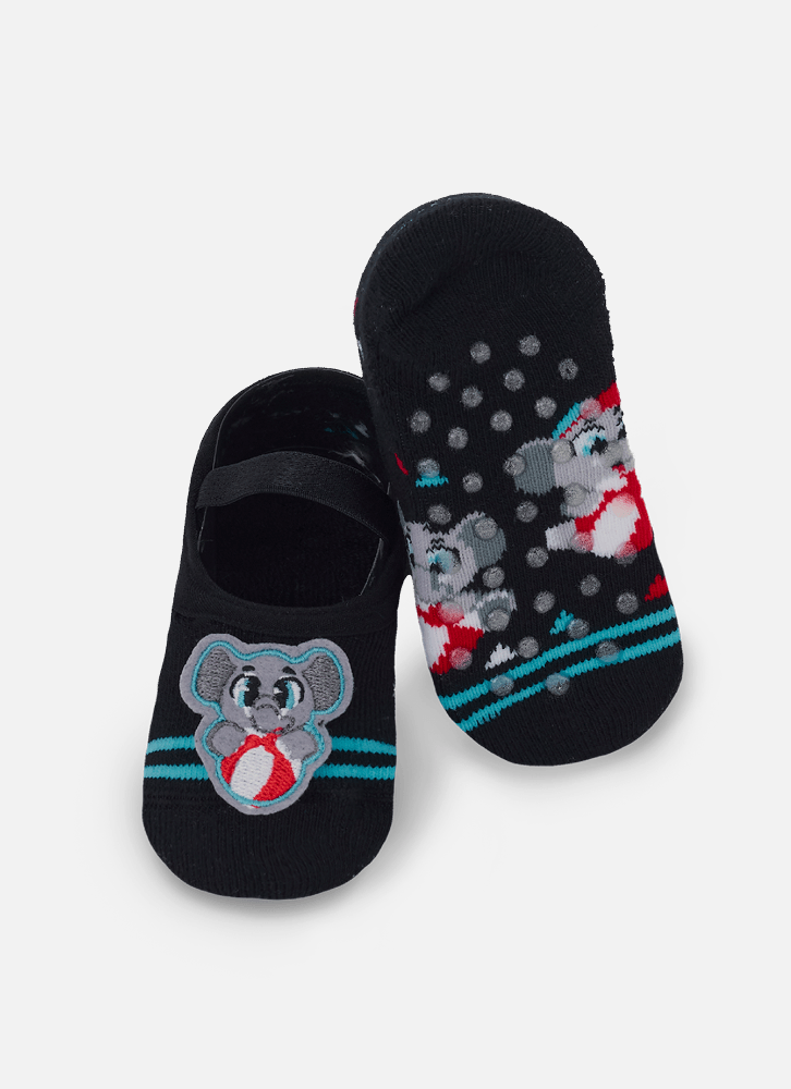 Meia-Sapatilha-Antiderrapante-Bebe-Menino-Elefante