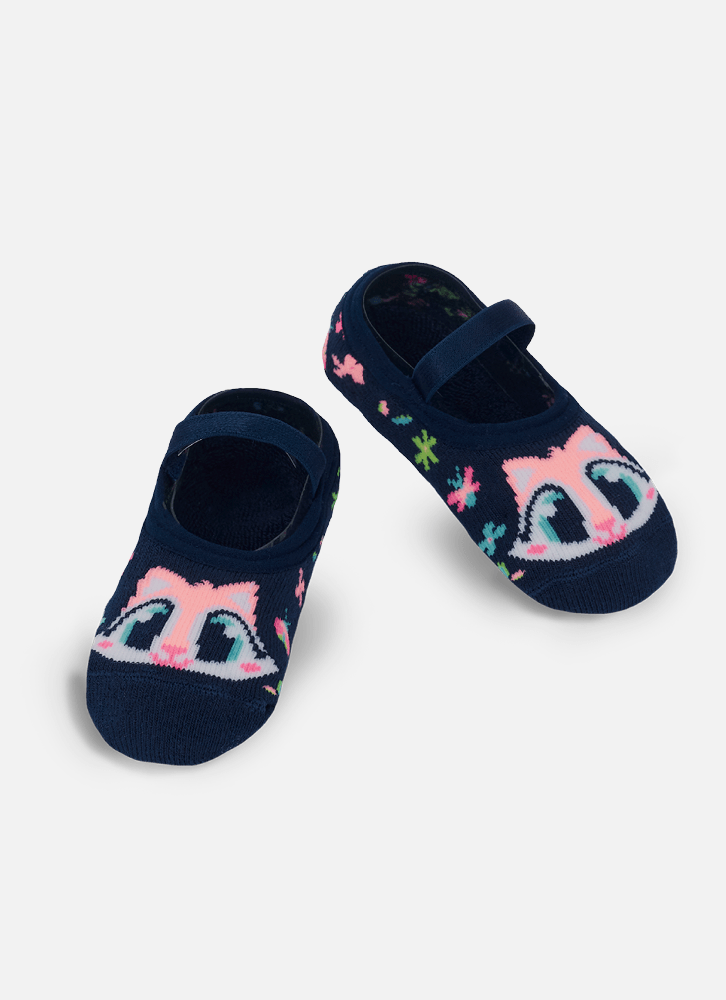 Meia-Sapatilha-Com-Sola-Emborrachada-Bebe-Menina-Raposa