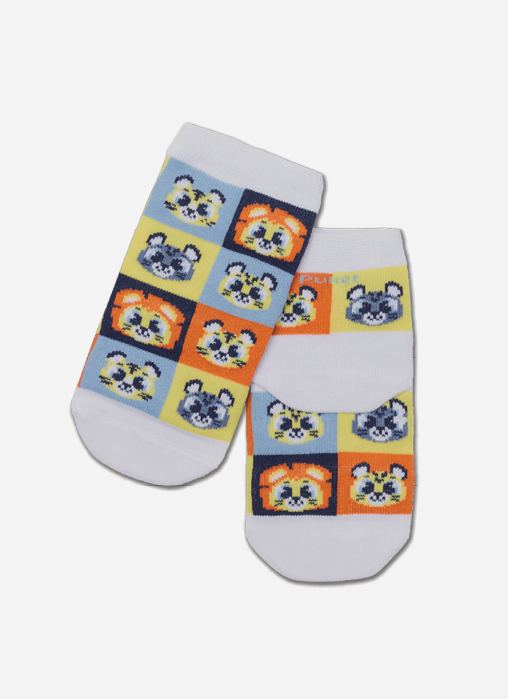 Meia-Soquete-Bebe-Menino-Felinos
