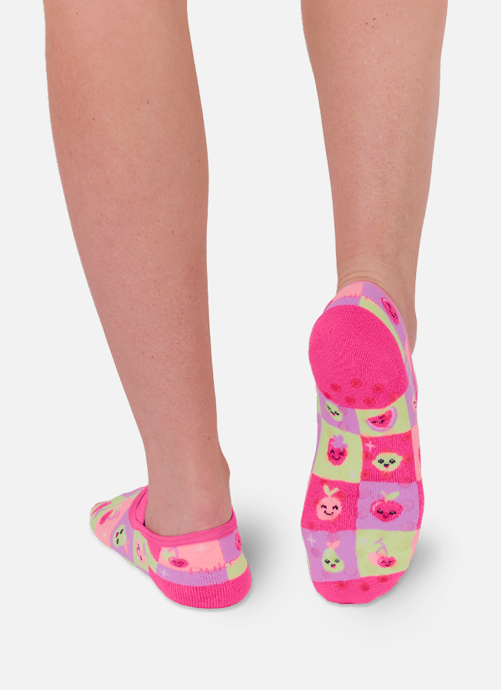 Meia-Sapatilha-Antiderrapante-Feminina-Frutas