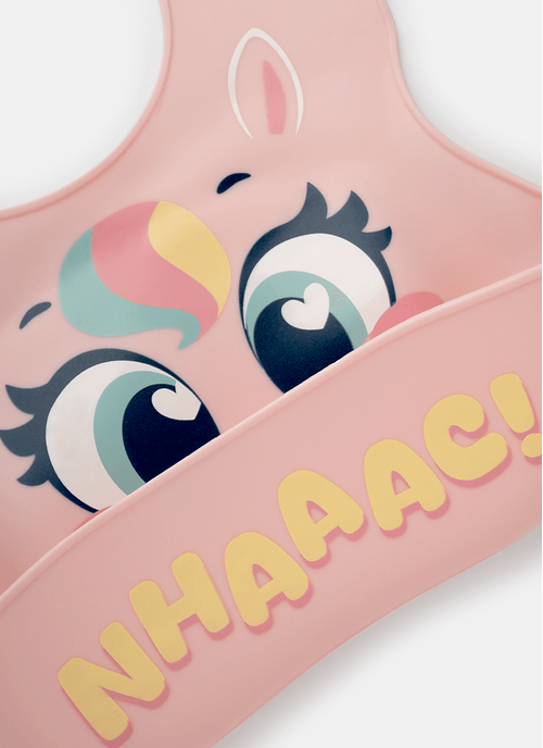 Babador de Silicone Unicórnio