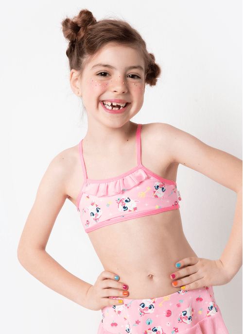 Biquini Menina Lhama
