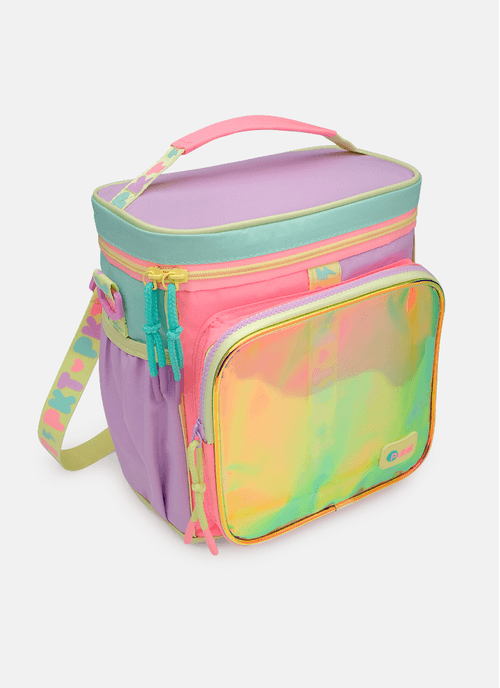 Lancheira Térmica Color Block Rosa