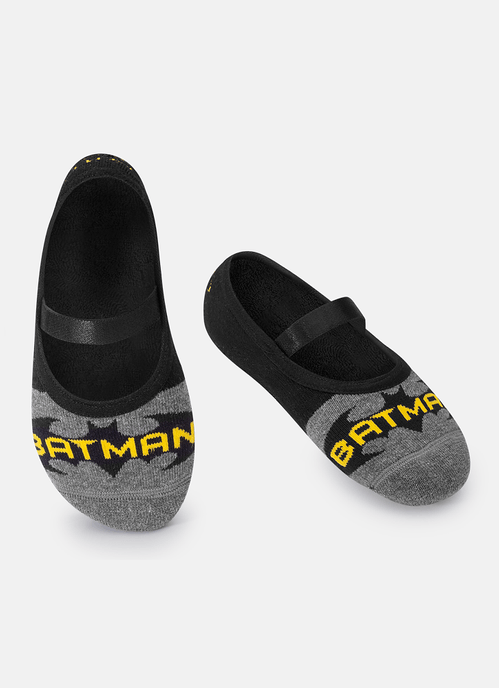 Meia Sapatilha Menino Antiderrapante Batman