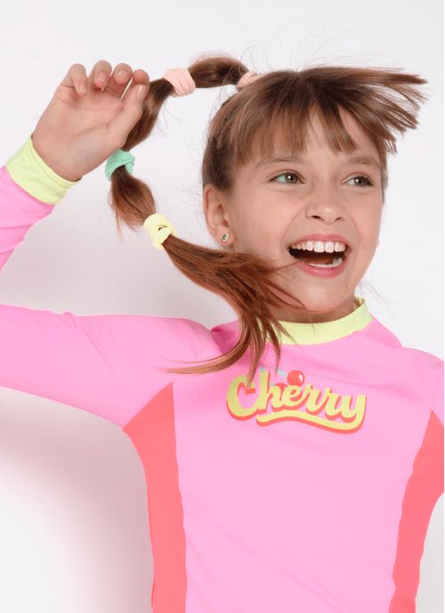 Conjunto Camiseta e Calcinha Menina Teen Unicórnio Cherry