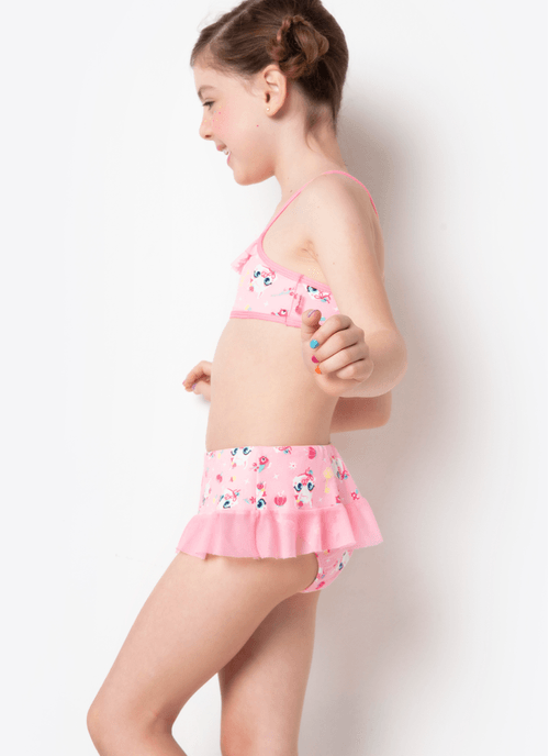 Biquíni Bebê Menina Lhama Secrets