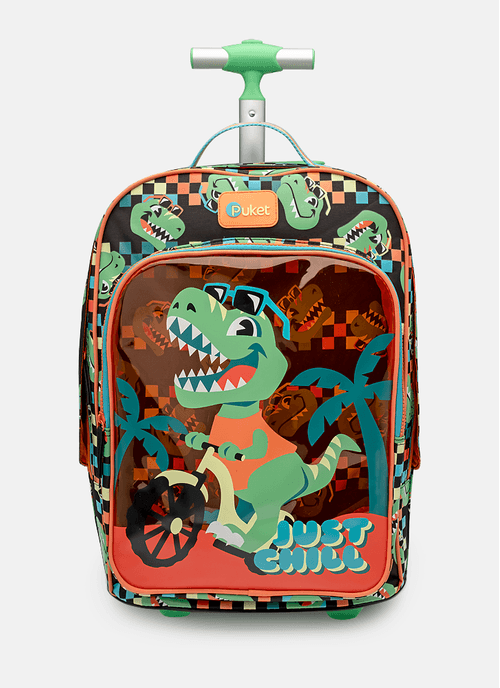 Mochila com Rodinha Grande Dino Miami
