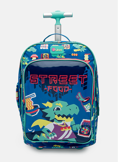Mochila com Rodinha Grande Dragão Street
