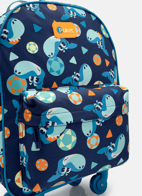 Mochila com Rodinha Média Tubarão Futevôlei