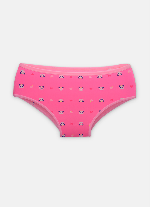 Calcinha Boneca Microfibra Feminina Panda Romântico