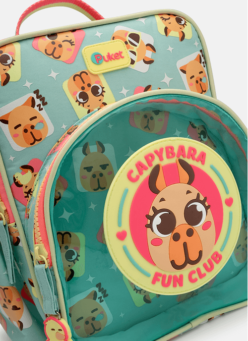 Lancheira Térmica com Bolso Frontal Capy Bora