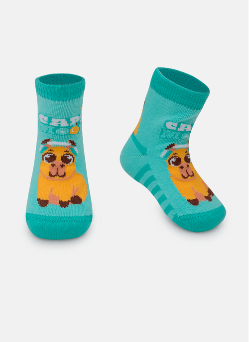 Meia Soquete Bebê Unissex Capy Bora