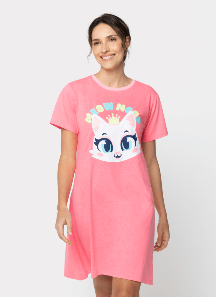 Camisola-Manga-Curta-Feminina-Gata