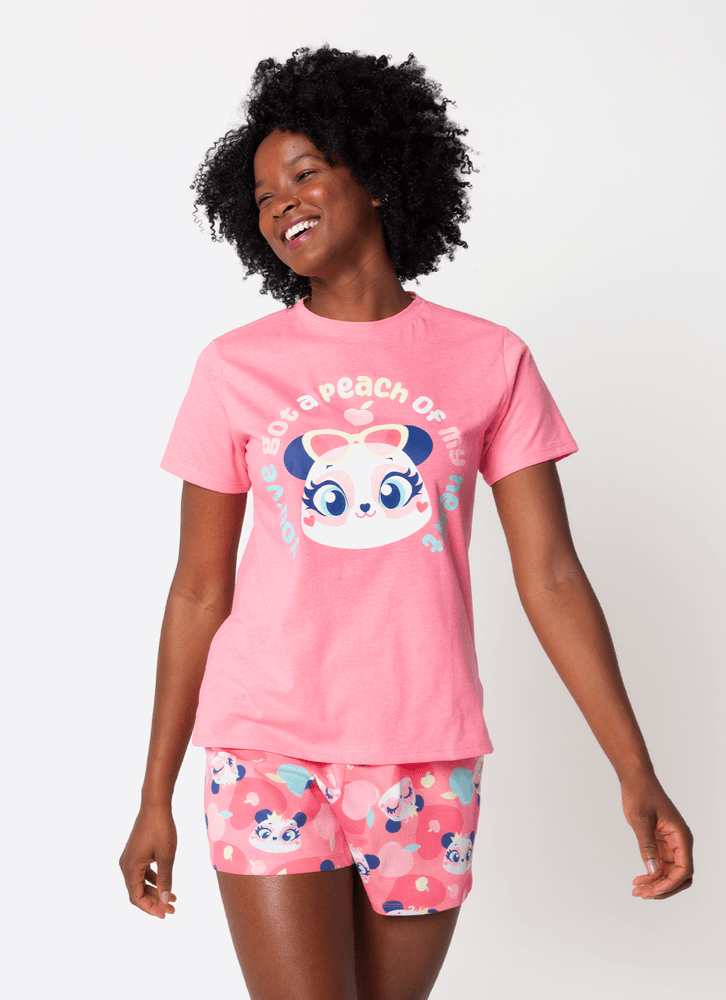 Pijama-Manga-Curta-Feminino-Panda-Romantico