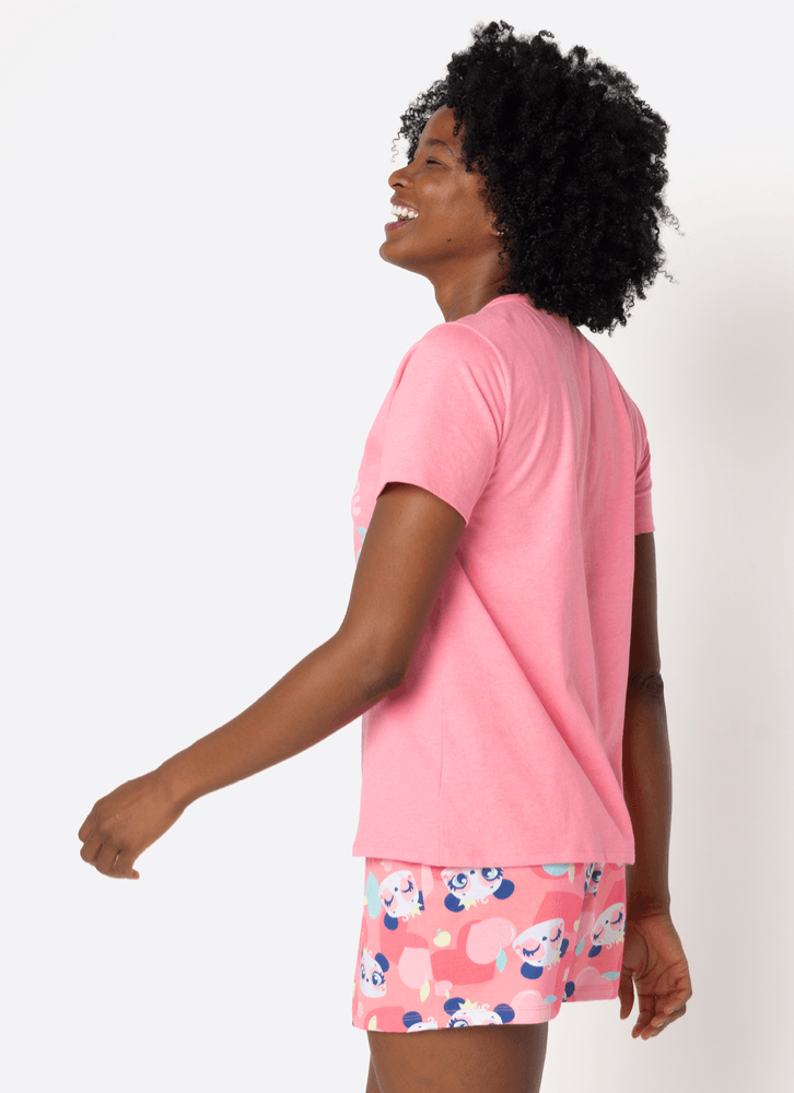 Pijama-Manga-Curta-Feminino-Panda-Romantico