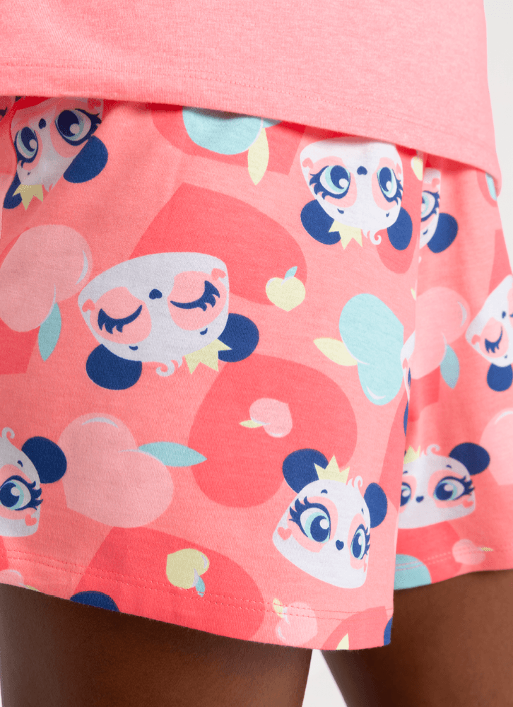 Pijama-Manga-Curta-Feminino-Panda-Romantico